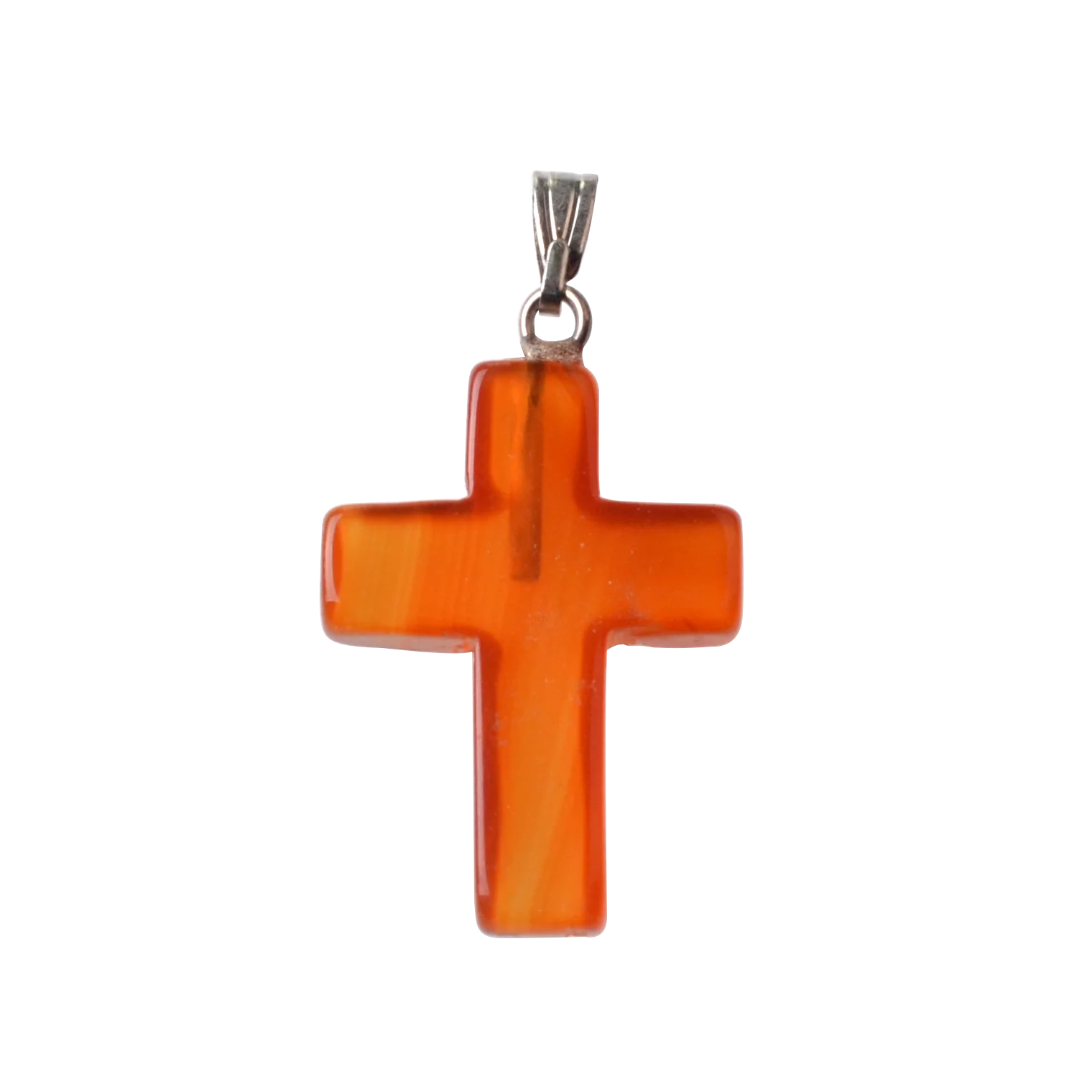 Assorted Natural Quartz Cross Crystal Pendant Handmade Gemstone Healing Charms for Jewelry Making DIY Necklaces 18x25mm Small Religious Cross Spiritual Gift