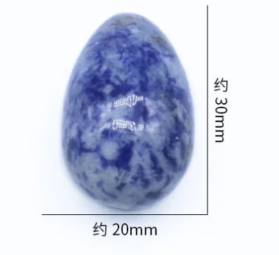 20x30mm Egg-Shape Gemstones for Home Decoration Healing Balancing 8PCS In Box
