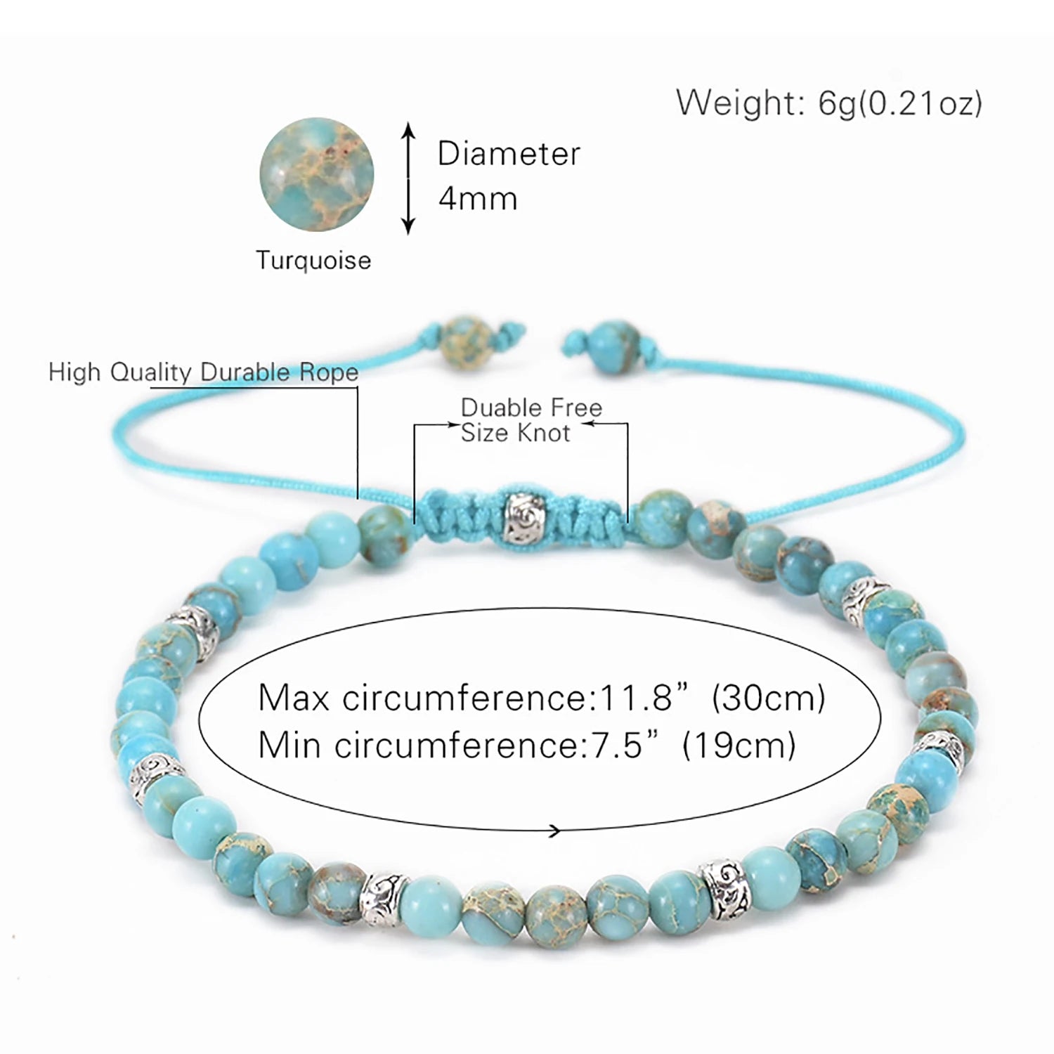 Minimalist Spiritual Strength Bracelet - Natural Blue Jasper Tiny Beads Amulet - Meaningful Friendship & Protection Gift for Couples