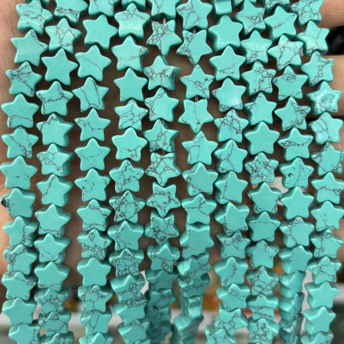 10mm Loose Heart Shape Gemstone Beads (Approx 20Pcs/Strand -18CM long) for DIY Making Jewelr #SZ0037
