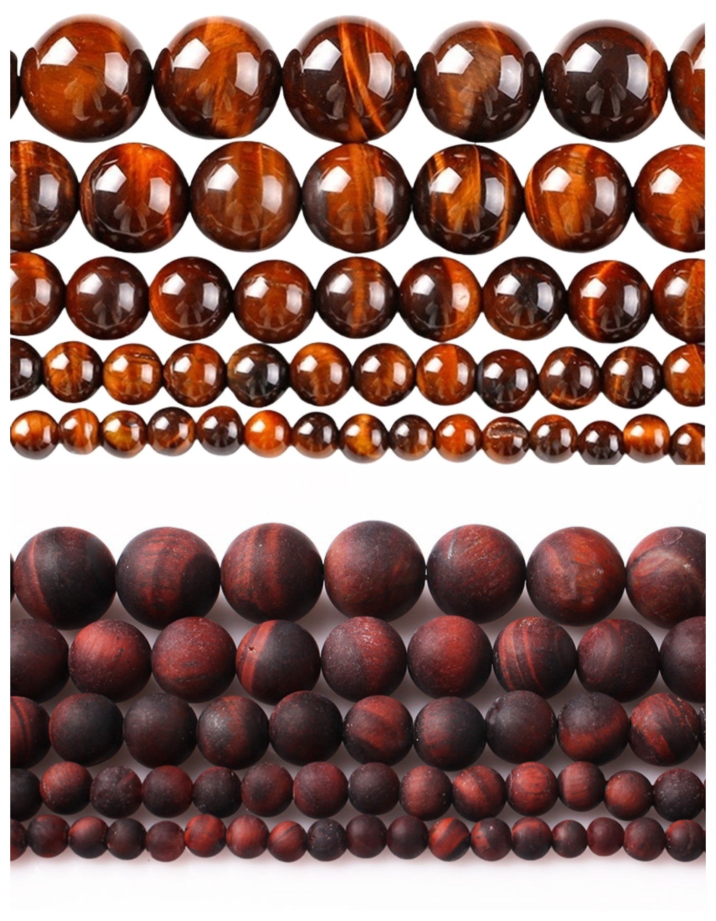 Red Tiger Eye Gemstone Material for Making Jewelry-红虎眼石
