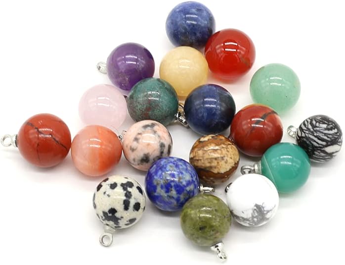 Sphere Gemstone Pendant