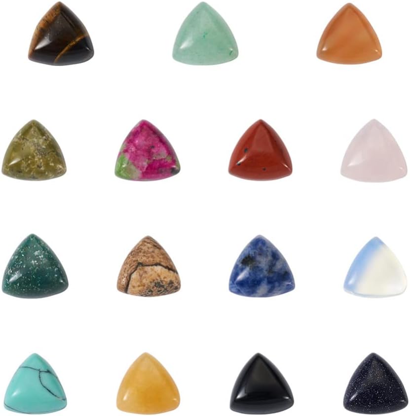 Triangle Gemstone Cabochons for Making Jewelry