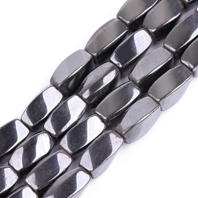 Twist Gemstone Beads for Making Jewelry