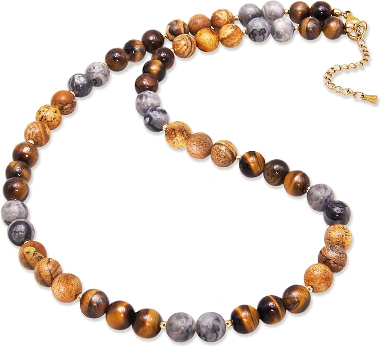 Gemstone Beaded Necklace