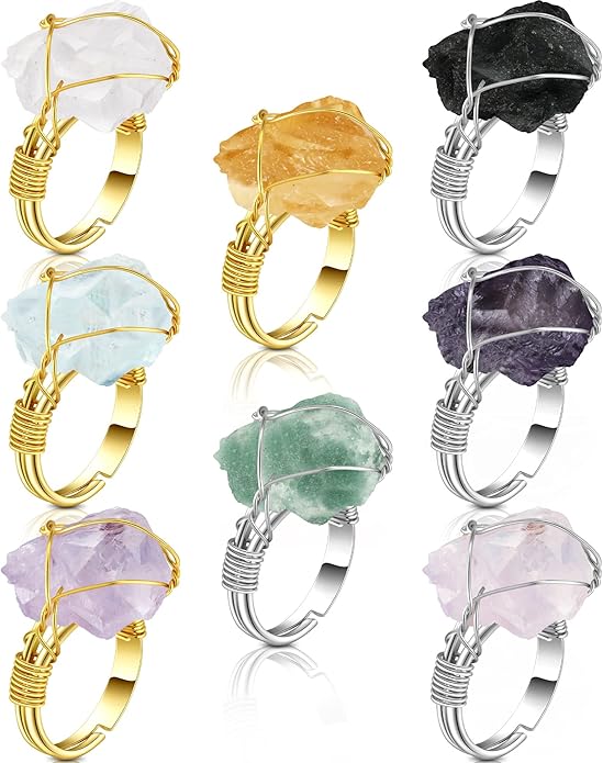Wrapped Gemstone Ring