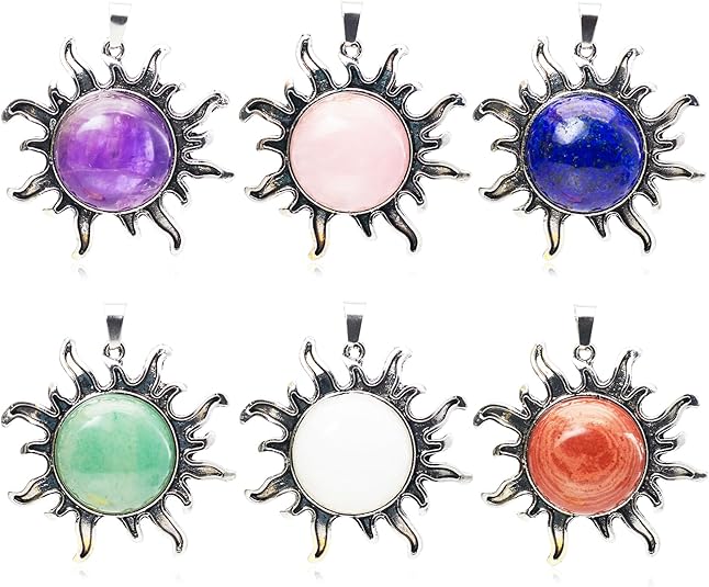 Sun Gemstone Pendant