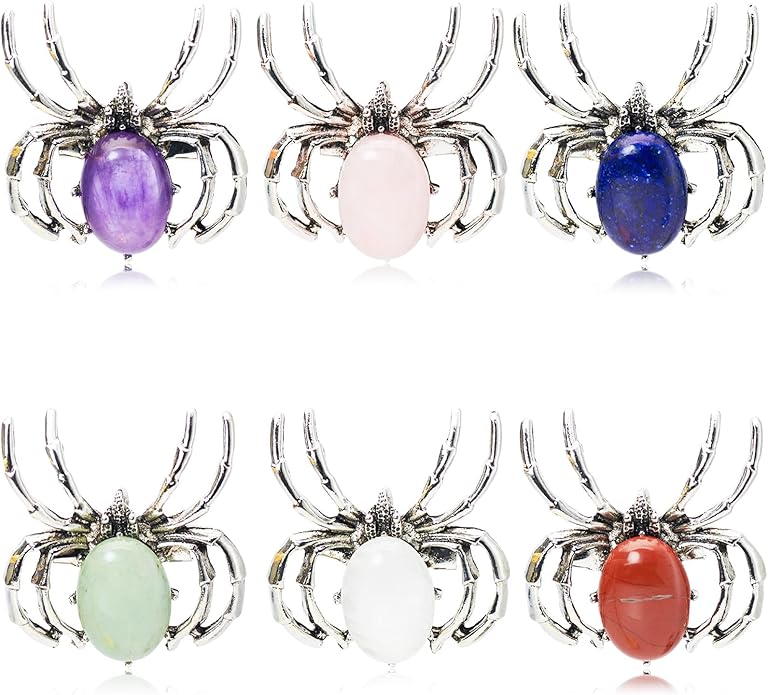 Gemstone Brooch