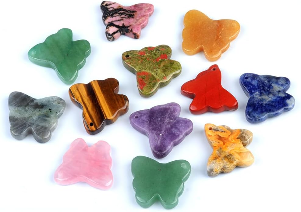 Butterfly Gmestone Pendant