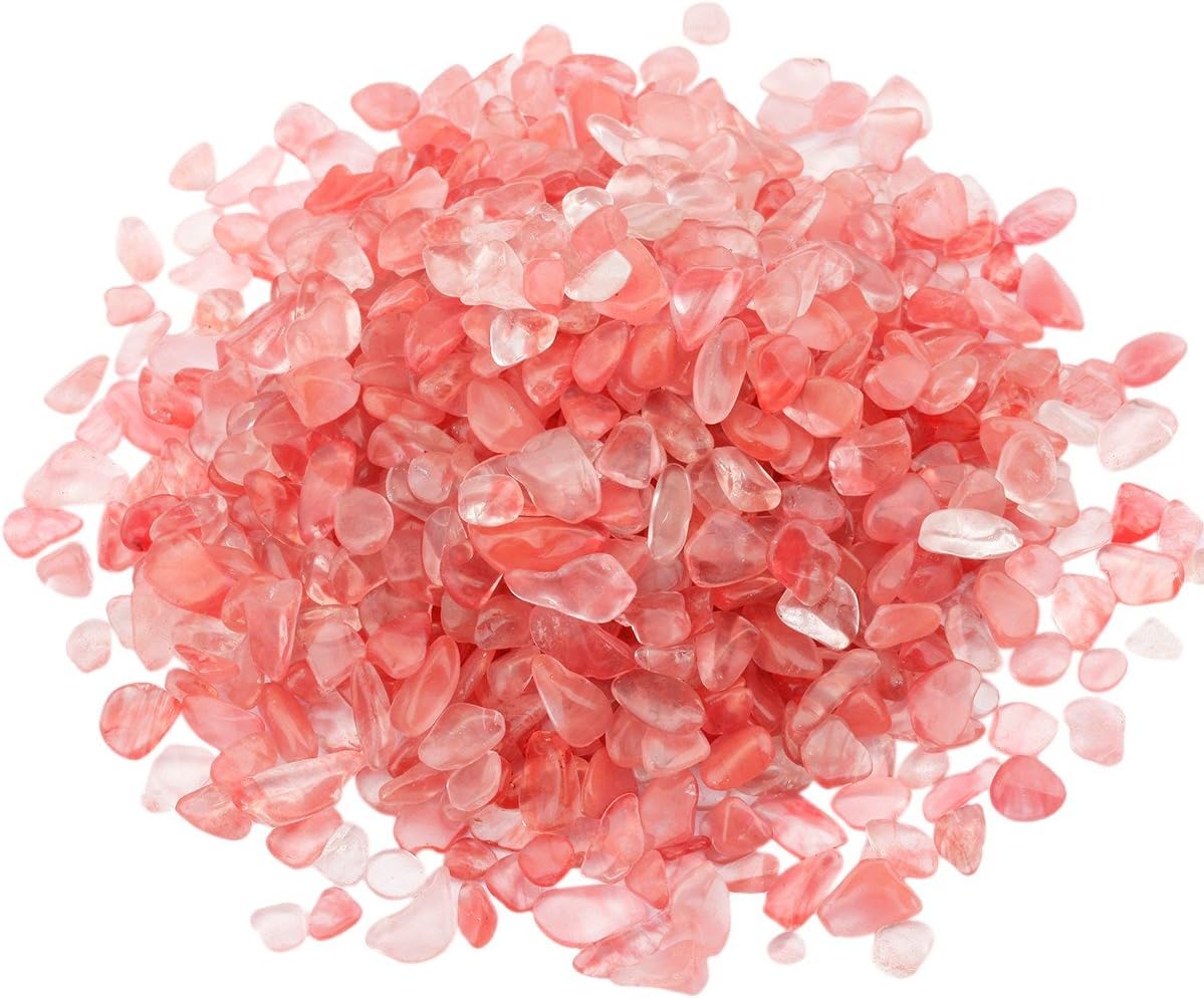 Synthetic Red Cherry Quartz Material- 合成西瓜红