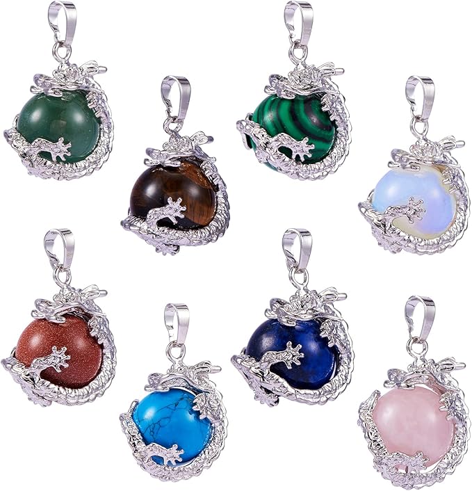 Dragon Gemstone Pendant