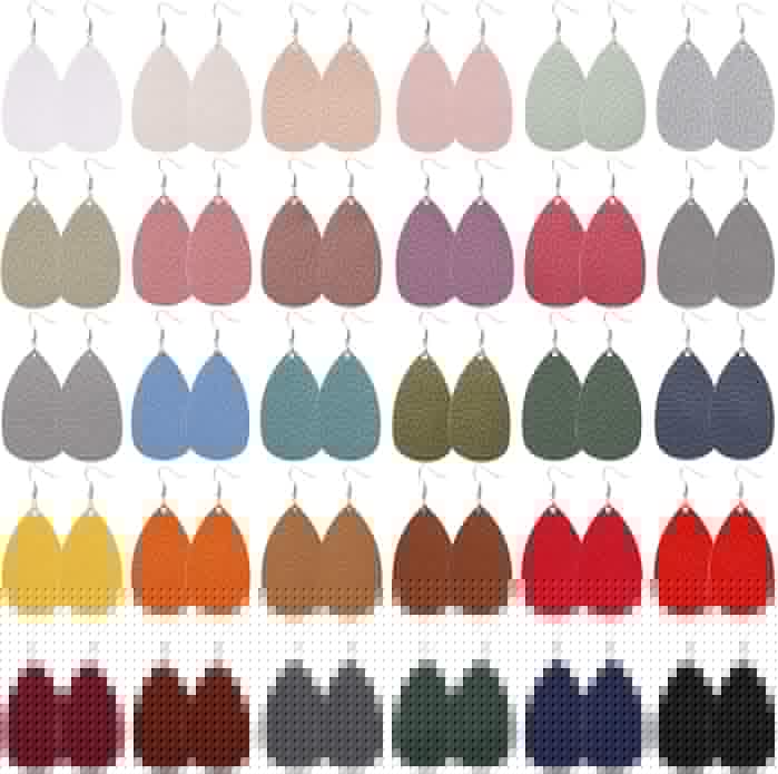 Leather Earring
