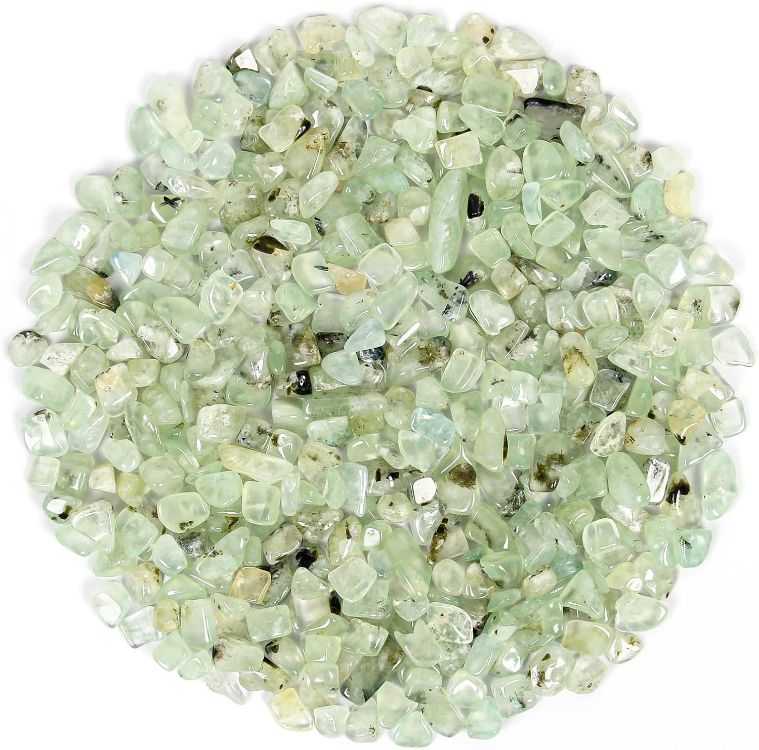 Prehnite Epidote Material-葡萄石