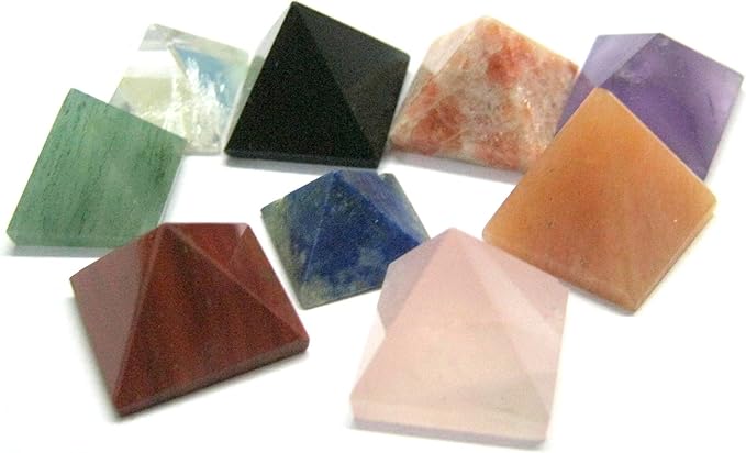 Pyramid Gemstone Ornament
