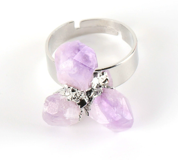 Raw Gemstone Ring