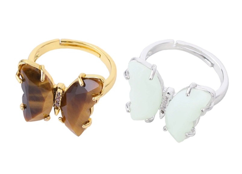 Animal Gemstone Ring