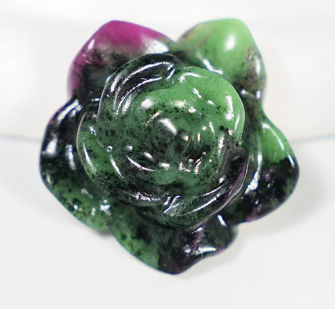 Flower Gemstone Pendant