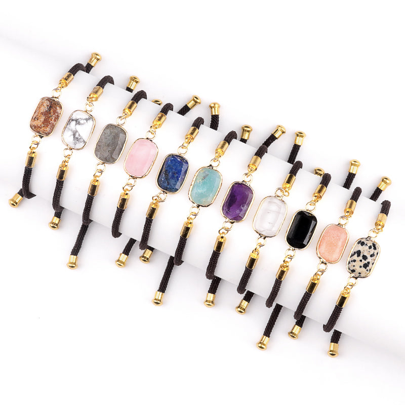 Gemstone Bracelet Bangle