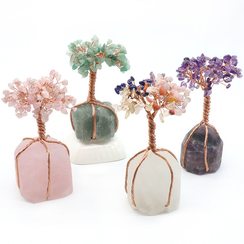 Tree of Life Gemstone Ornament