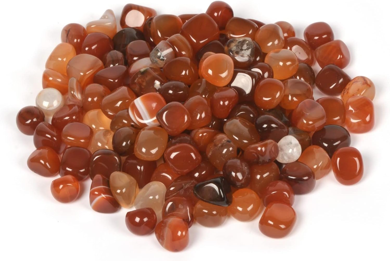 Red Carnelian & Red Agate