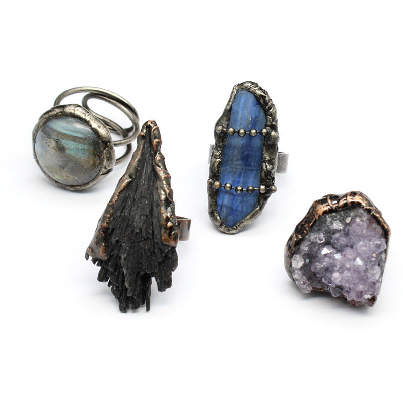 Retro Gemstone Ring