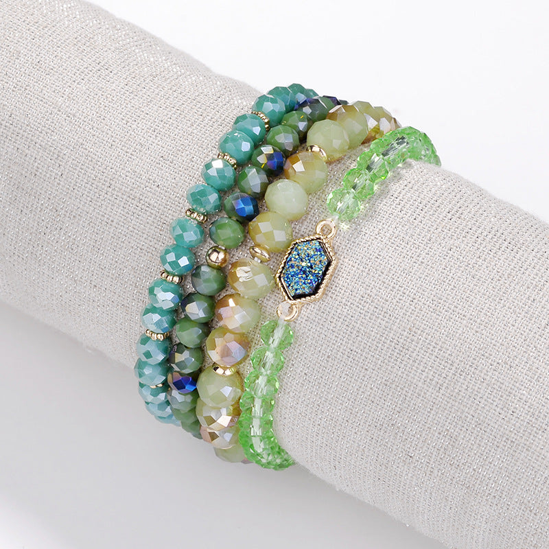 Set Gemstone Bracelet