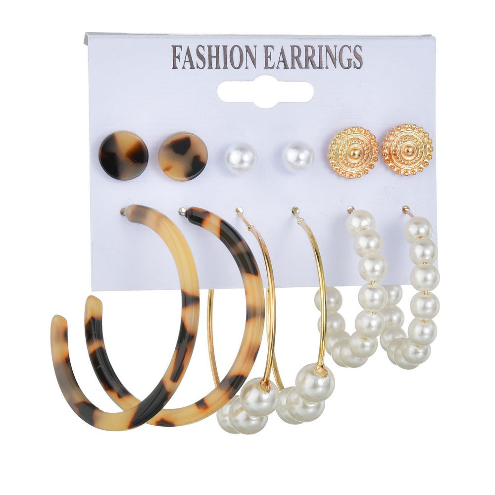 Gemstone Set Earrings