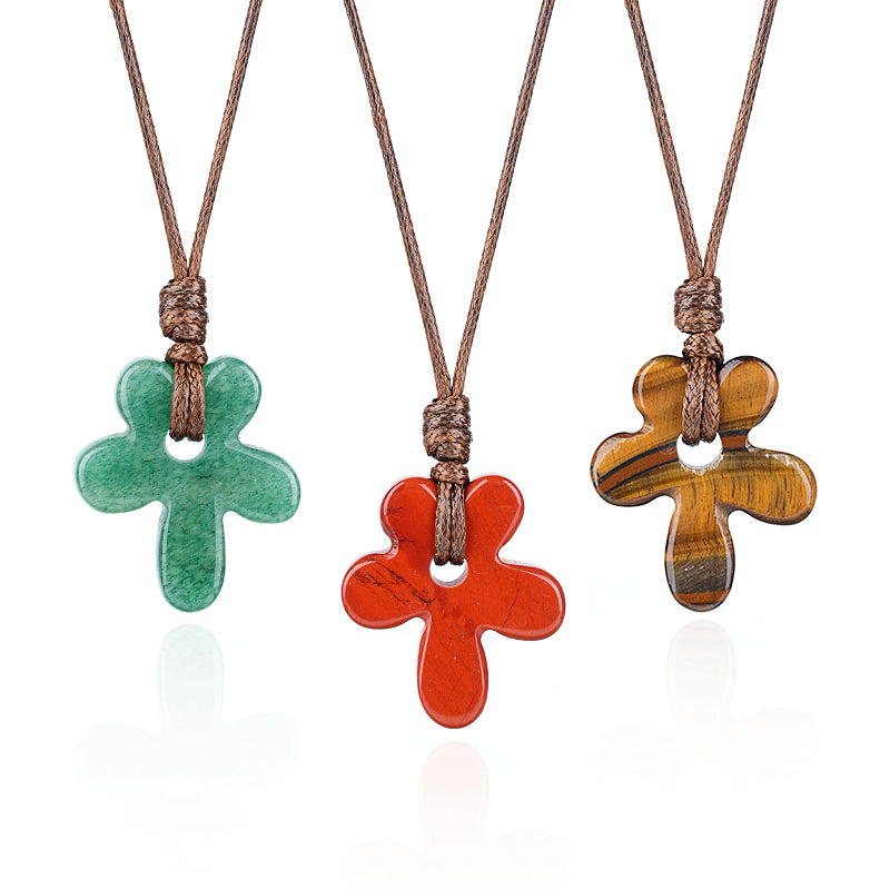 Gemstone Pendant Strand Necklace