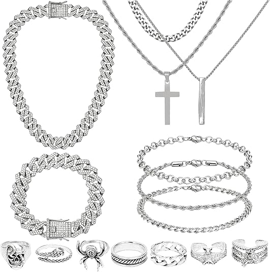 Stainless Steel Jewelry for Women Men-不锈钢饰品