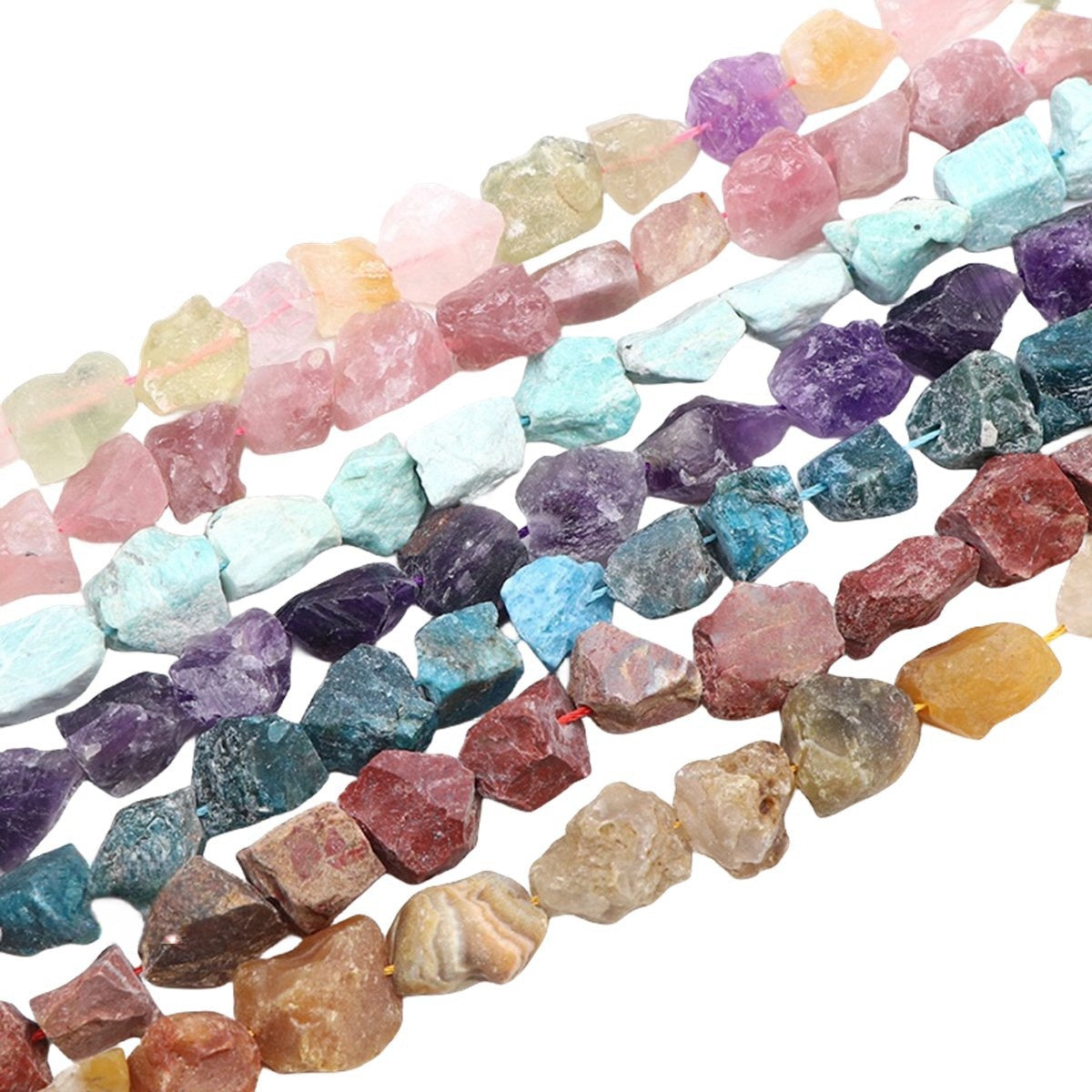 Raw Gemmstone Beads for Making Jewelry
