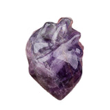 30MM Hand Carved Cardiac Heart Gemstone Figurine Ornament for Home Office Desk Decor #SP1943