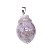 1.0Inch Hand Carved Gemstone Beetle Animal Pendant for Making Jewelry #SP2315S-25MM