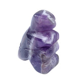 1.0 Inch Hand Carved Gemstone Dinosaur Figurine Animal Ornament for Home Office Desk Decor #SP2318