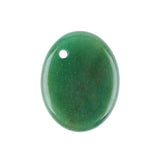 Yellow Tiger Eye 35×45mm Oval Gemstone Slice Pendant with Off-Center Drilled Hole – Natural Stone Charm for Necklaces, Bag Charms & Bookmarks