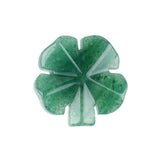 The Lucky Clover Collection 28MM  Hand-Carved Gemstone Accents #SP2015