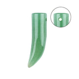 Ox-Horn & Pepper Gemstone Pendant  for Jewelry Making #SP2017