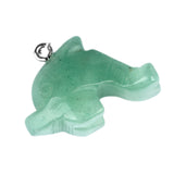 1.0Inch Dolphin Gemstone Pendant for Making Jewelry #SP2310S-25MM