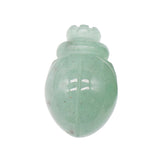 1.0Inch Hand Carved Beetle Gemstone Figurine Animal Ornament for Home Office Desk Decor #SP2315