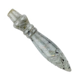 Natural Stone Carved Scepter Point Dowsing Pendant Pendulum Crystal Pendulums for Divination Dowsing