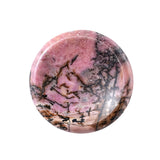 40mm Amethyst Meditation Disc Worry Stone for Stress & Anxiety Relief Thumb Crystal