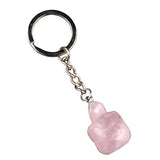 Gemstone Tortoise Keychain - Healing Crystal Bag Charm
