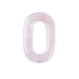 Hollow O-Shape Gemstone Pendant 25×40mm for Making Jewelry