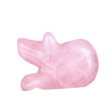 1.0Inch Hand Carved mouse Gemstone Figurine Ornament for Home Office Desk Decor #SP1878