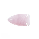 Fish Shape Gemstone Pendant for DIY Making Jewelry #SP2016 -22x40mm Natural Stone Charms  12 Varieties Available