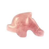 1.0Inch Dolphin Gemstone Ornament For Home Office Desk Decor Handmade Craved Stone Animal Figurine Statue Reiki Healing Crystal #SP2310