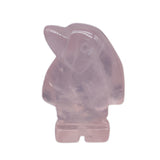1" Gemstone Penguin Figurine - Hand-Carved Healing Crystal