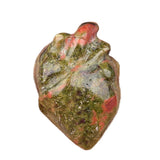 30MM Hand Carved Cardiac Heart Gemstone Figurine Ornament for Home Office Desk Decor #SP1943