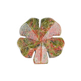 The Lucky Clover Collection 28MM  Hand-Carved Gemstone Accents #SP2015