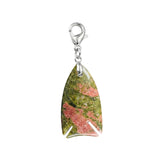 Gemstone Fish Pendant Charms Tag for Bag Keychain 22x40MM #SP2016S-BT