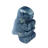1.0Inch Handmade Craved  Gemstone Dinosaur Animal Pendant Keychain #KC2318S-A1